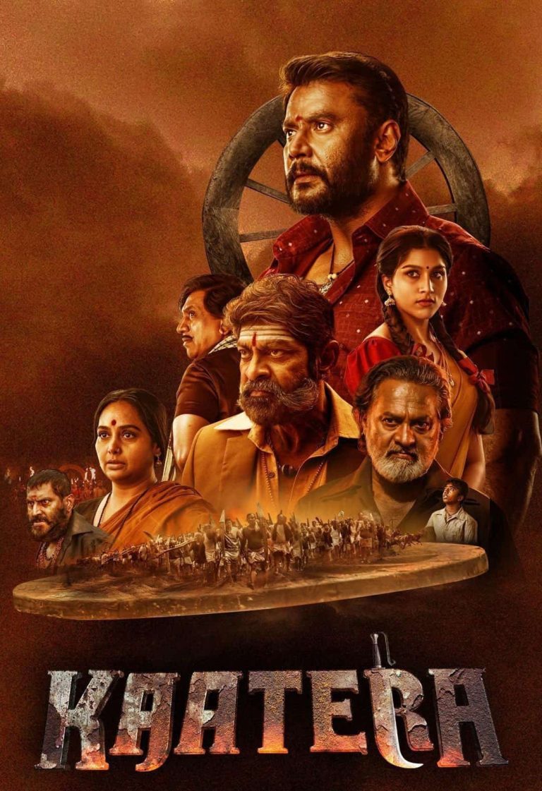 Free Filmy4web Kaatera (2023) Dual Audio [Hindi – Kannada] Full Movie HD ESub