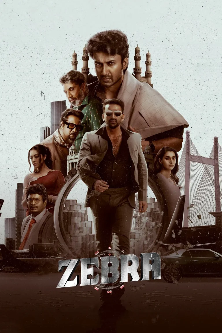 Free Moviesflix Zebra (2025) (Hindi + Telugu) Dual Audio UnCut South Movie HD ESub