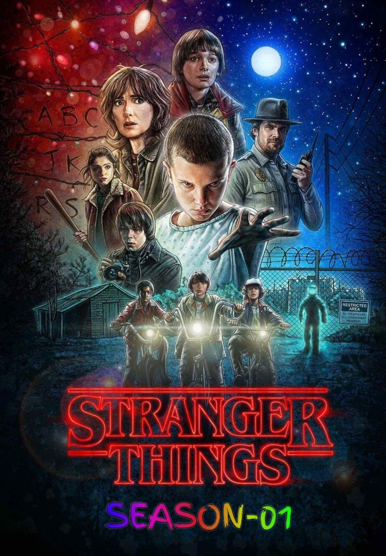 Free HdMovies4u Stranger Things S01 (2016) (Hindi + English) Dual Audio Completed Web Series BluRay HEVC ESub