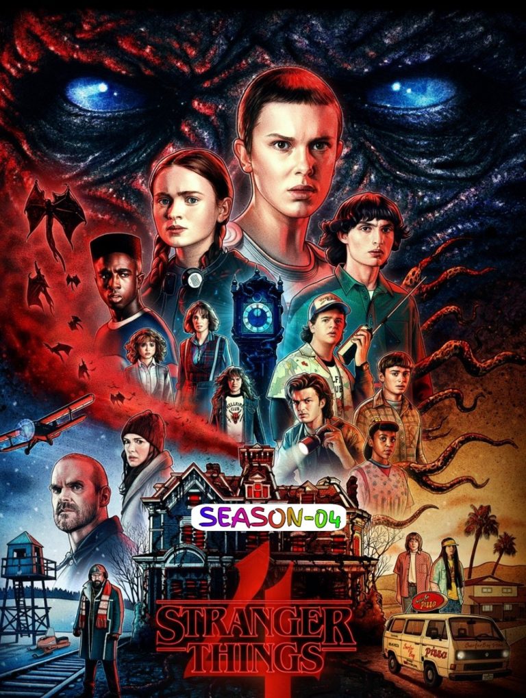 Free HdMovies4u Stranger Things S04 (2022) (Hindi + English) Dual Audio Completed Web Series HEVC ESub